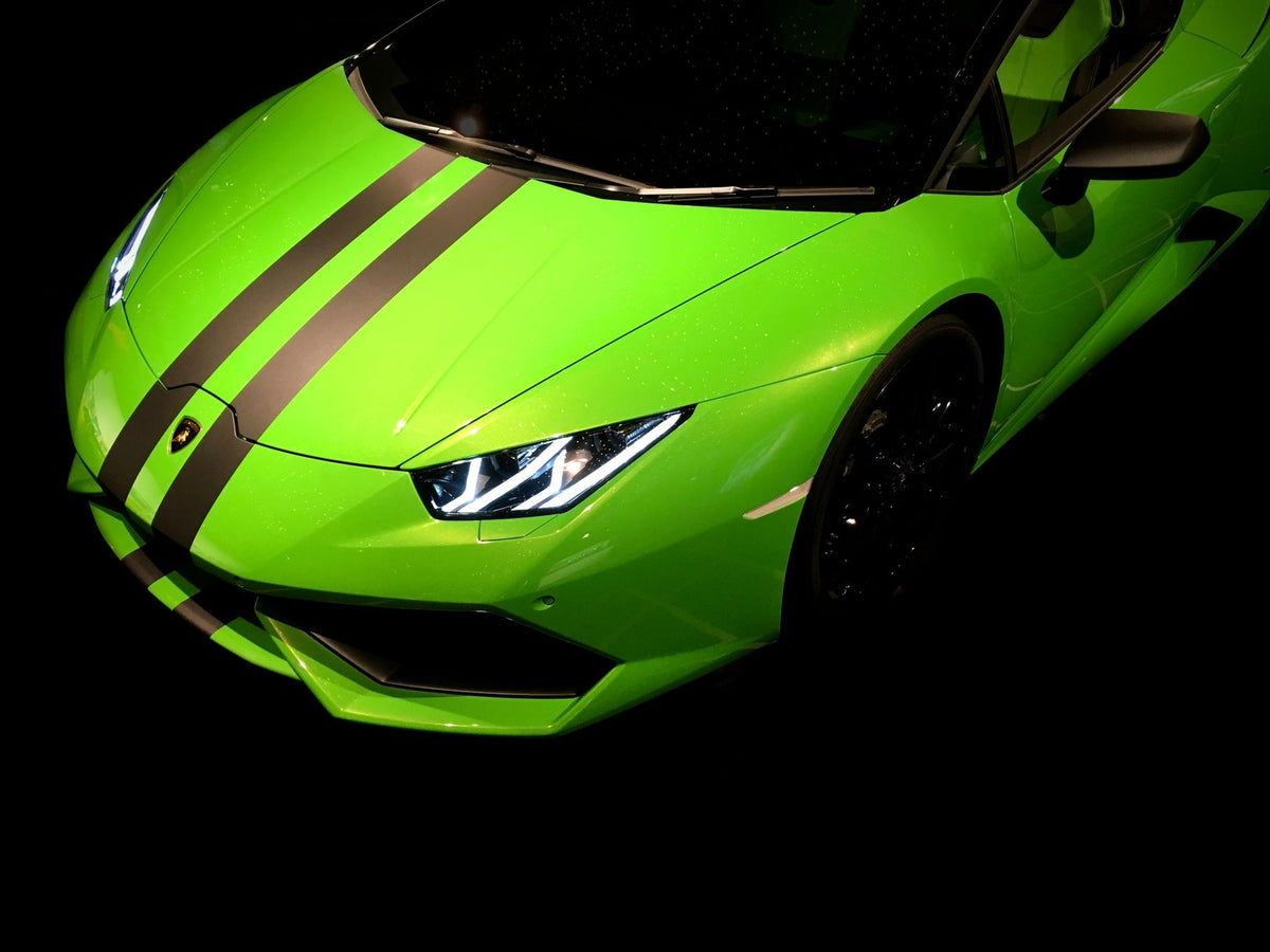 Lamborghini Huracan Gloss Black Aesthetics Kit Grand Touring