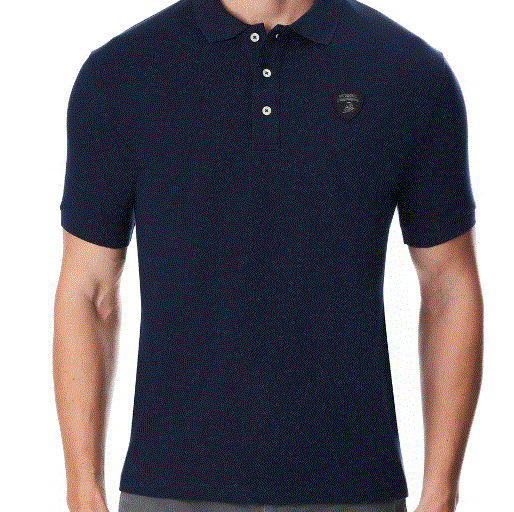 Lamborghini 60th Anniversary Navy Blue Polo – Grand Touring Automobiles