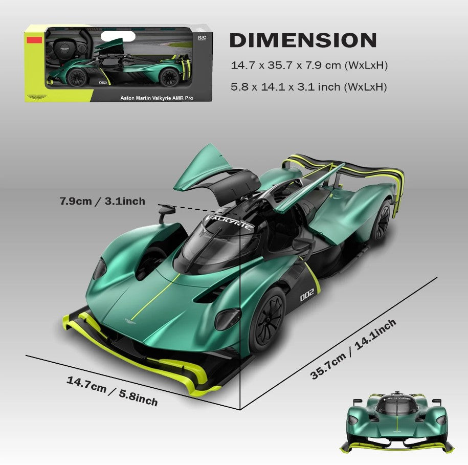 ASTON MARTIN VALKYRIE 1:18 (lime green) 0800Y | Reel Toys ASTON MARTIN VALKYRIE 1:18 (lime green) 0800Y | Reel Toys
