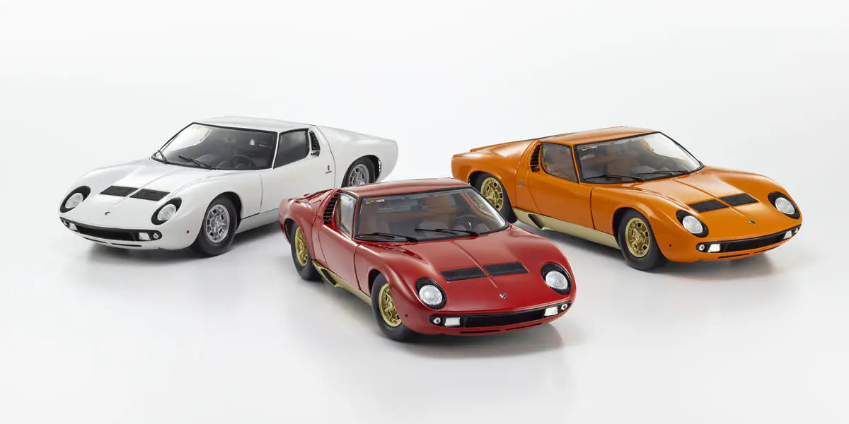 Lamborghini Miura P400 1:18 Scale Model – Grand Touring Automobiles